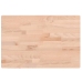 Tablero rectangular de madera maciza de haya 60x40x4 cm