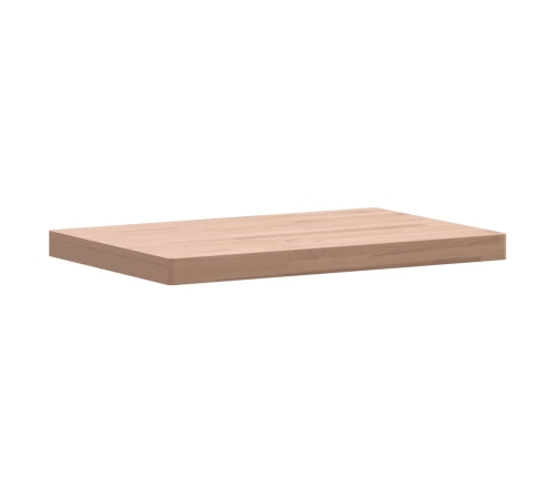 Tablero rectangular de madera maciza de haya 60x40x4 cm