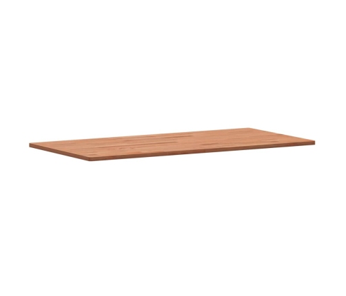 Tablero rectangular de madera maciza de haya 80x40x1,5 cm