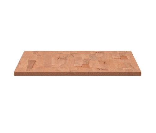 Tablero rectangular de madera maciza de haya 80x40x1,5 cm