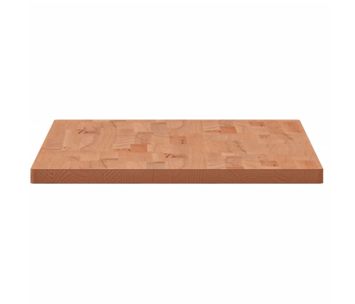 Tablero rectangular de madera maciza de haya 100x50x2,5 cm