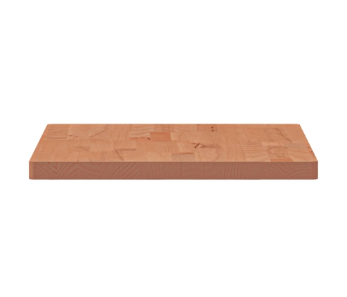 Tablero rectangular de madera maciza de haya 60x40x2,5 cm