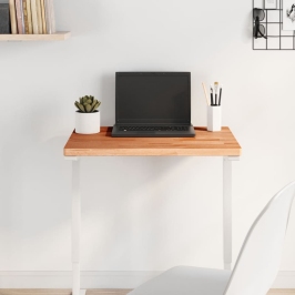 Tablero rectangular de madera maciza de haya 60x40x2,5 cm