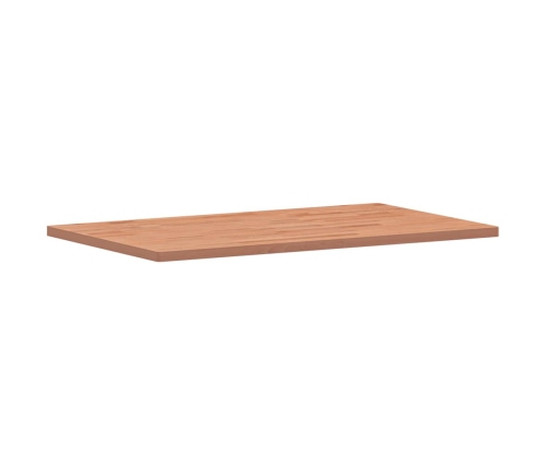 Tablero rectangular de madera maciza de haya 100x60x2,5 cm