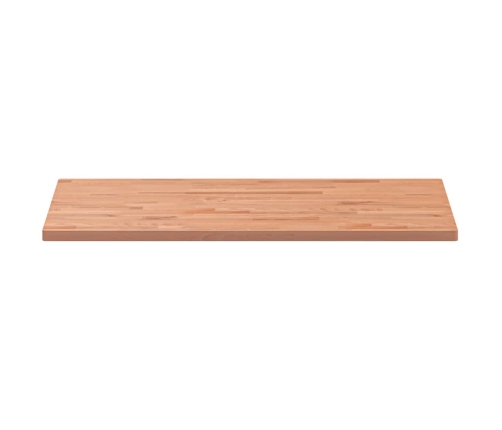 Tablero rectangular de madera maciza de haya 100x60x2,5 cm