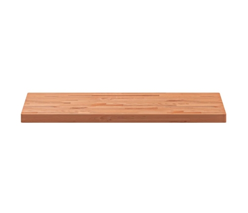 Tablero rectangular de madera maciza de haya 100x50x4 cm