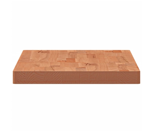 Tablero rectangular de madera maciza de haya 100x50x4 cm