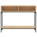 Mesa consola madera de ingeniería roble Sonoma 100x30,5x75 cm