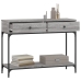 Mesa consola madera de ingeniería gris Sonoma 100x34,5x75 cm