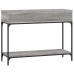 Mesa consola madera de ingeniería gris Sonoma 100x34,5x75 cm