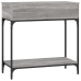 Mesa consola madera de ingeniería gris Sonoma 75x34,5x75 cm