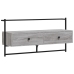 Mueble TV de pared madera ingeniería gris Sonoma 100,5x30x51 cm