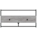 Mueble TV de pared madera ingeniería gris Sonoma 100,5x30x51 cm