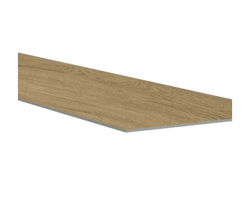 Paneles de pared con aspecto de madera PVC marrón 4,12 m²