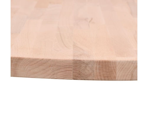 Tablero redondo de madera maciza de haya Ø30x1,5 cm