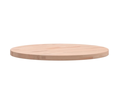 Tablero redondo de madera maciza de haya Ø30x1,5 cm