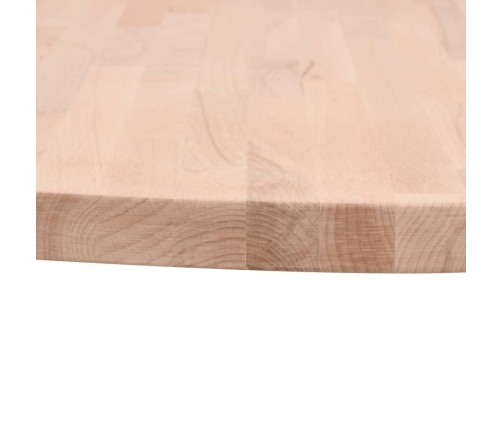 Tablero redondo de madera maciza de haya Ø40x1,5 cm