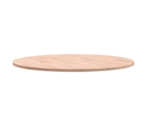 Tablero redondo de madera maciza de haya Ø70x1,5 cm