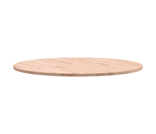 Tablero redondo de madera maciza de haya Ø70x1,5 cm