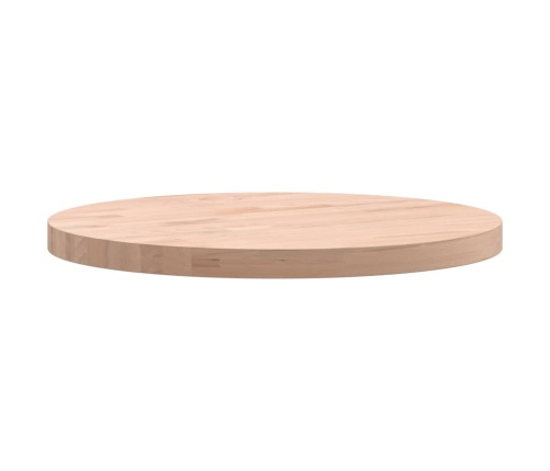 Tablero redondo de madera maciza de haya Ø40x2,5 cm