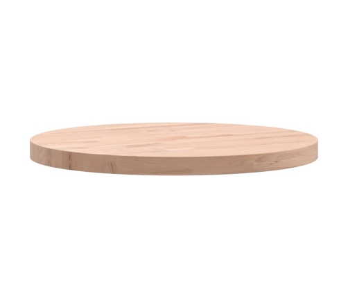 Tablero redondo de madera maciza de haya Ø40x2,5 cm