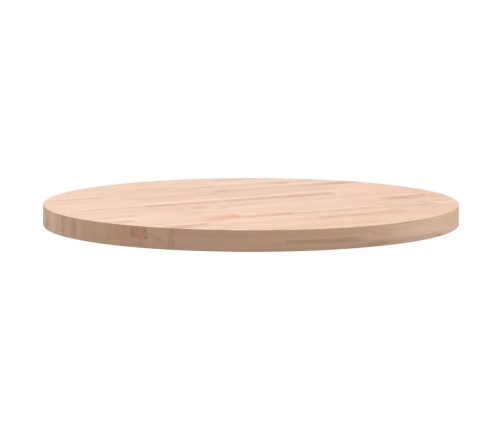 Tablero redondo de madera maciza de haya Ø50x2,5 cm