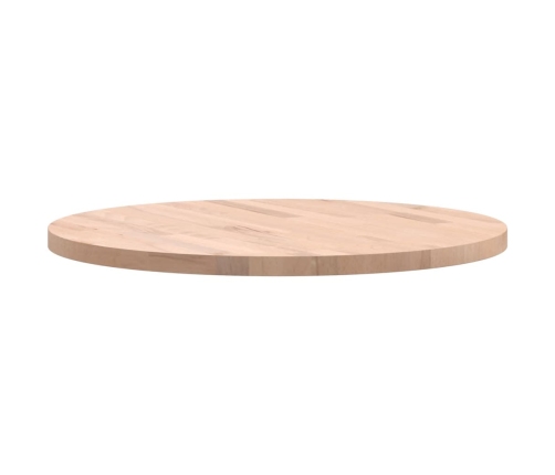 Tablero redondo de madera maciza de haya Ø60x2,5 cm