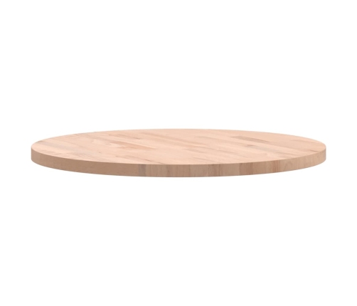 Tablero redondo de madera maciza de haya Ø60x2,5 cm