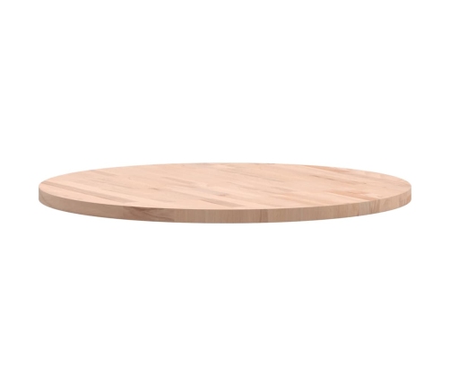 Tablero redondo de madera maciza de haya Ø70x2,5 cm