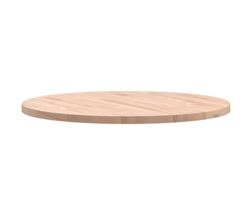 Tablero redondo de madera maciza de haya Ø70x2,5 cm