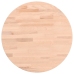 Tablero redondo de madera maciza de haya Ø40x4 cm