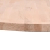 Tablero redondo de madera maciza de haya Ø90x4 cm