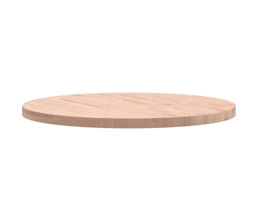 Tablero redondo de madera maciza de haya Ø90x4 cm