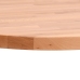 Tablero redondo de madera maciza de haya Ø30x1,5 cm