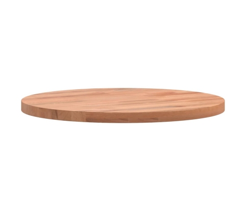 Tablero redondo de madera maciza de haya Ø30x1,5 cm