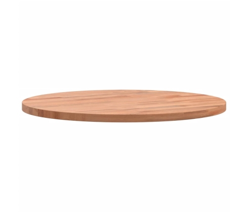 Tablero redondo de madera maciza de haya Ø40x1,5 cm