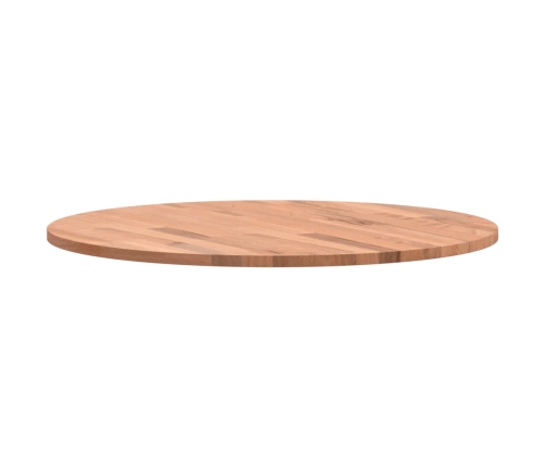 Tablero redondo de madera maciza de haya Ø60x1,5 cm