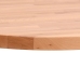 Tablero redondo de madera maciza de haya Ø70x1,5 cm