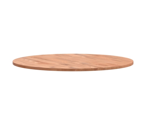 Tablero redondo de madera maciza de haya Ø70x1,5 cm