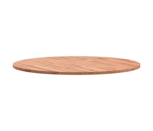 Tablero redondo de madera maciza de haya Ø70x1,5 cm