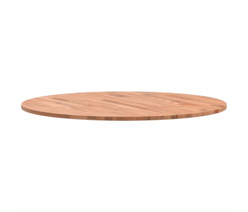 Tablero redondo de madera maciza de haya Ø80x1,5cm