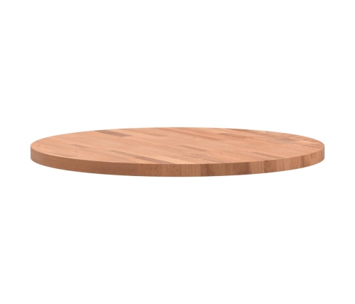 Tablero redondo de madera maciza de haya Ø60x2,5 cm