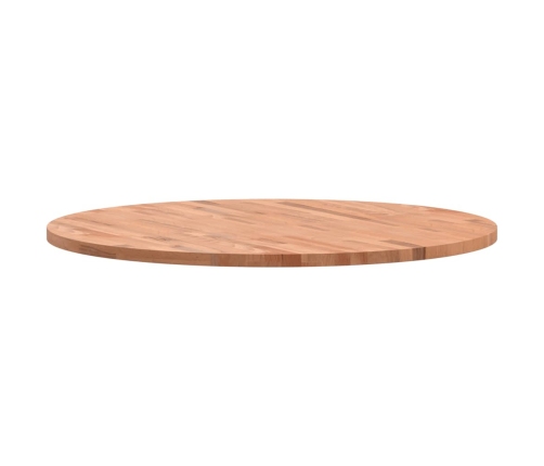 Tablero redondo de madera maciza de haya Ø90x2,5 cm