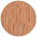 Tablero redondo de madera maciza de haya Ø90x4 cm