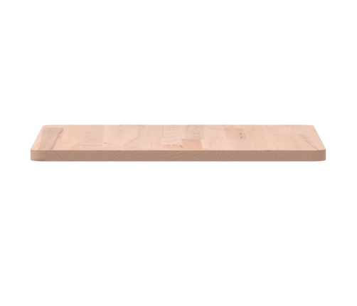 Tablero de mesa cuadrado de madera maciza de haya 40x40x1,5 cm