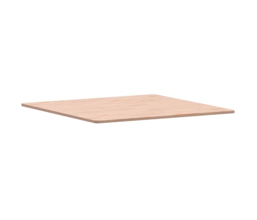 Tablero de mesa cuadrado de madera maciza de haya 90x90x1,5 cm