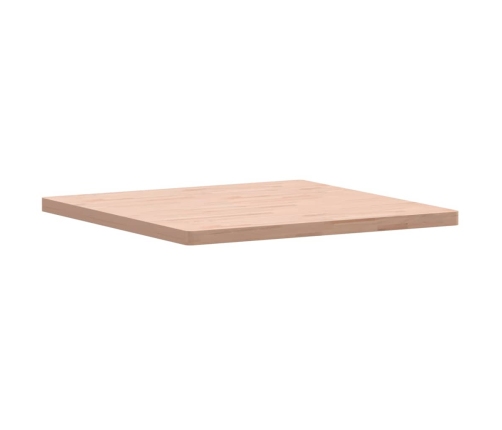 Tablero de mesa cuadrado de madera maciza de haya 90x90x4 cm