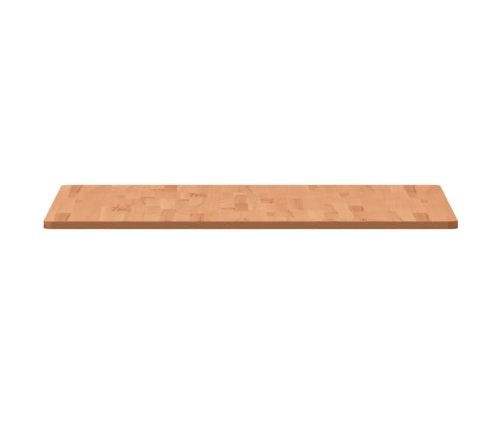 Tablero de mesa cuadrado de madera maciza de haya 80x80x1,5 cm