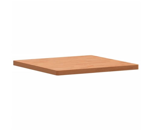 Tablero de mesa cuadrado de madera maciza de haya 80x80x4 cm