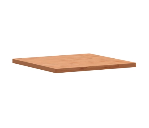 Tablero de mesa cuadrado de madera maciza de haya 90x90x4 cm